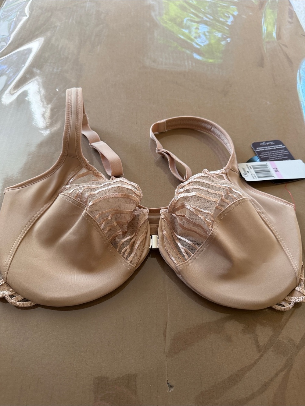 Set of 2 Angie front hook minimizer bras, Paramour for Felina NWT - Picture 4 of 7